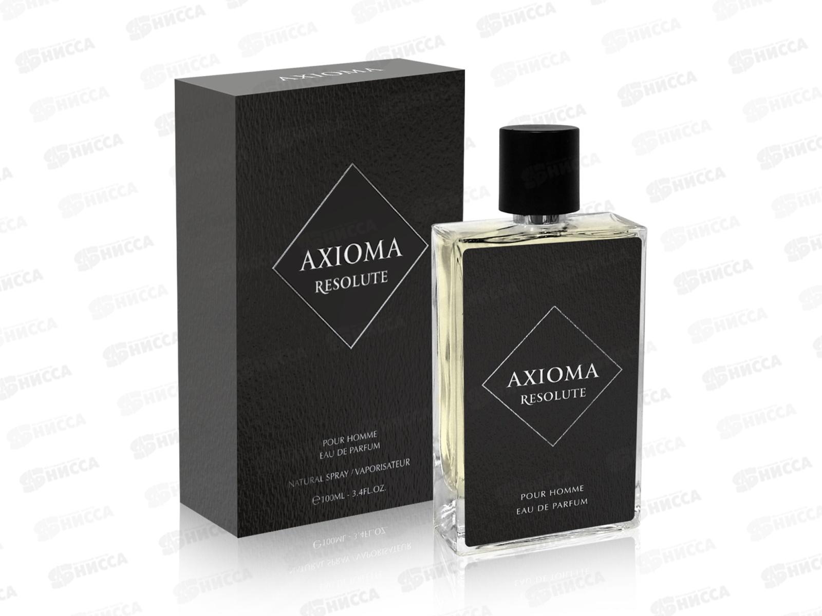 Axioma Resolute, парфюмированная вода 100мл мужская M