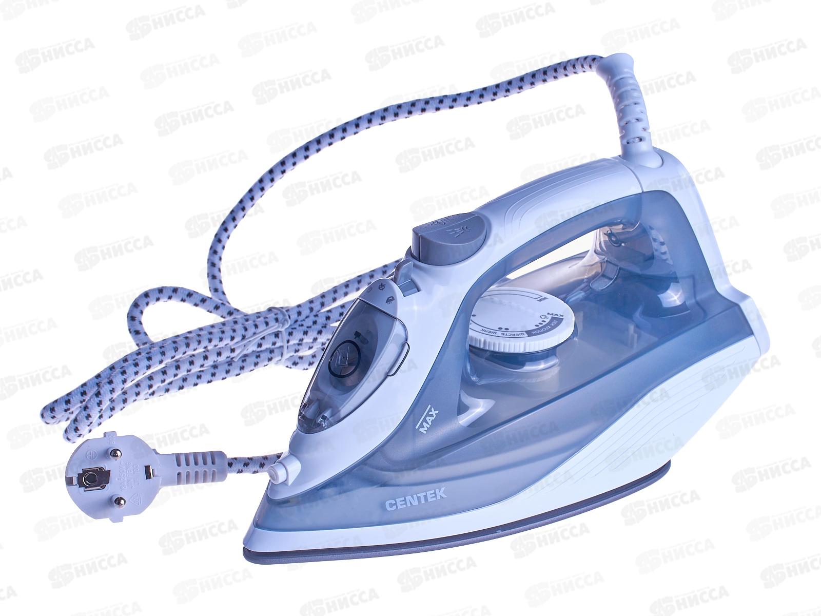 Утюг электро CT-2321 2000вт серый   *10