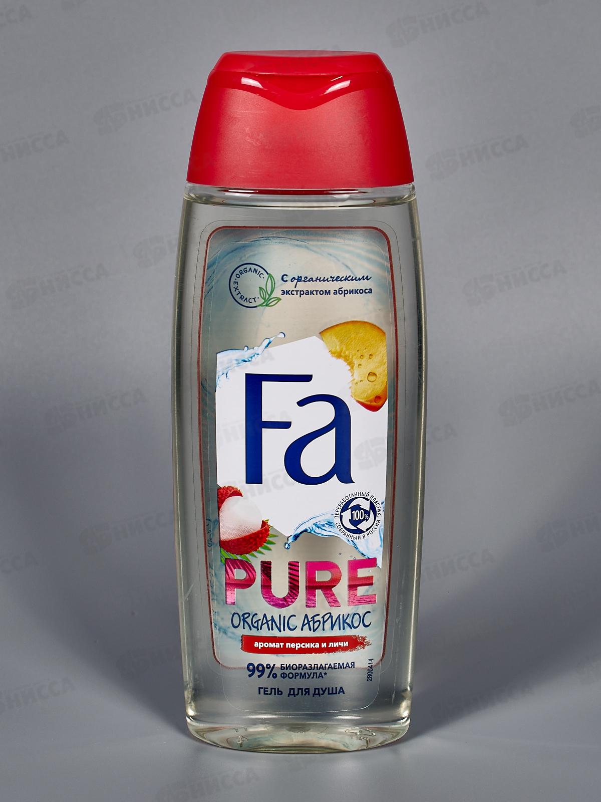 ФА гель для душа P.F.O. Персик 250мл *10