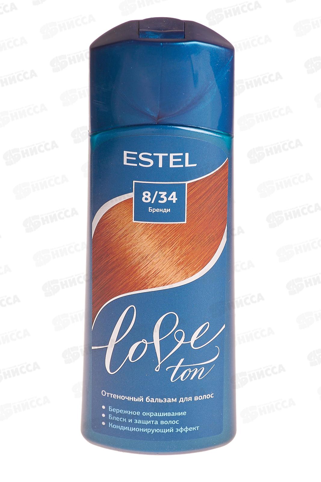 ЭСТЕЛЬ LOVE TON оттеночный бальзам 8/34 Бренди *20