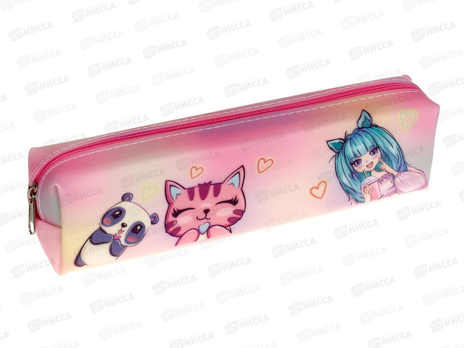 Пенал-косметичка КОКОС &quotAnime Girl&quot,  20*50*40см, 230422