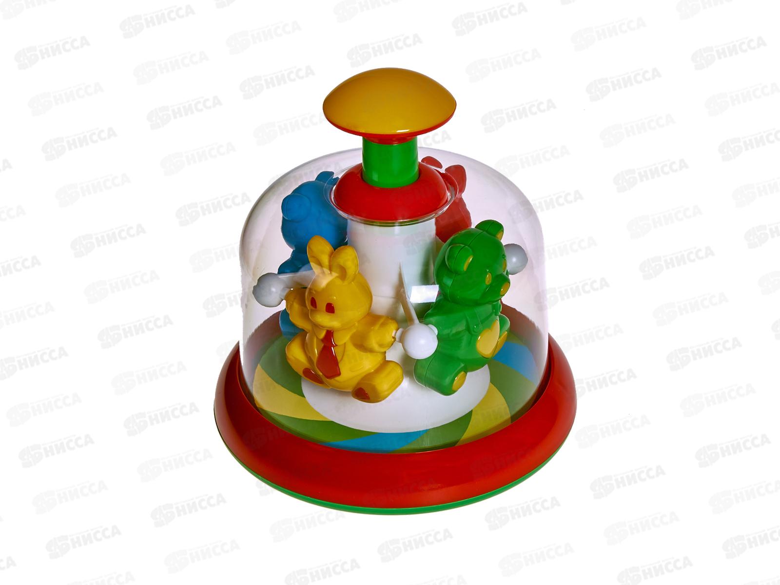 Юла-карусель &quotЛесная сказка&quot 01385 в пакете *9