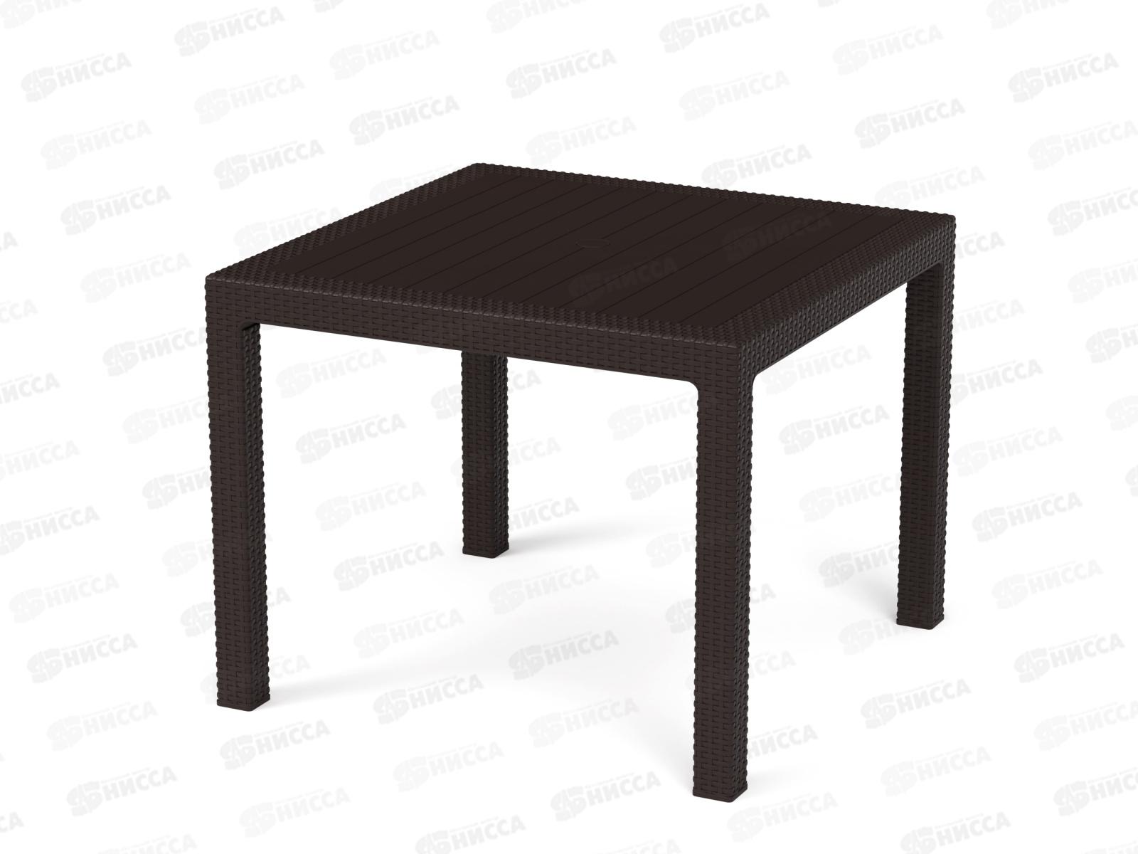 Стол &quotРотанг-плюс&quot 940*940*740мм мокко М8842 *1