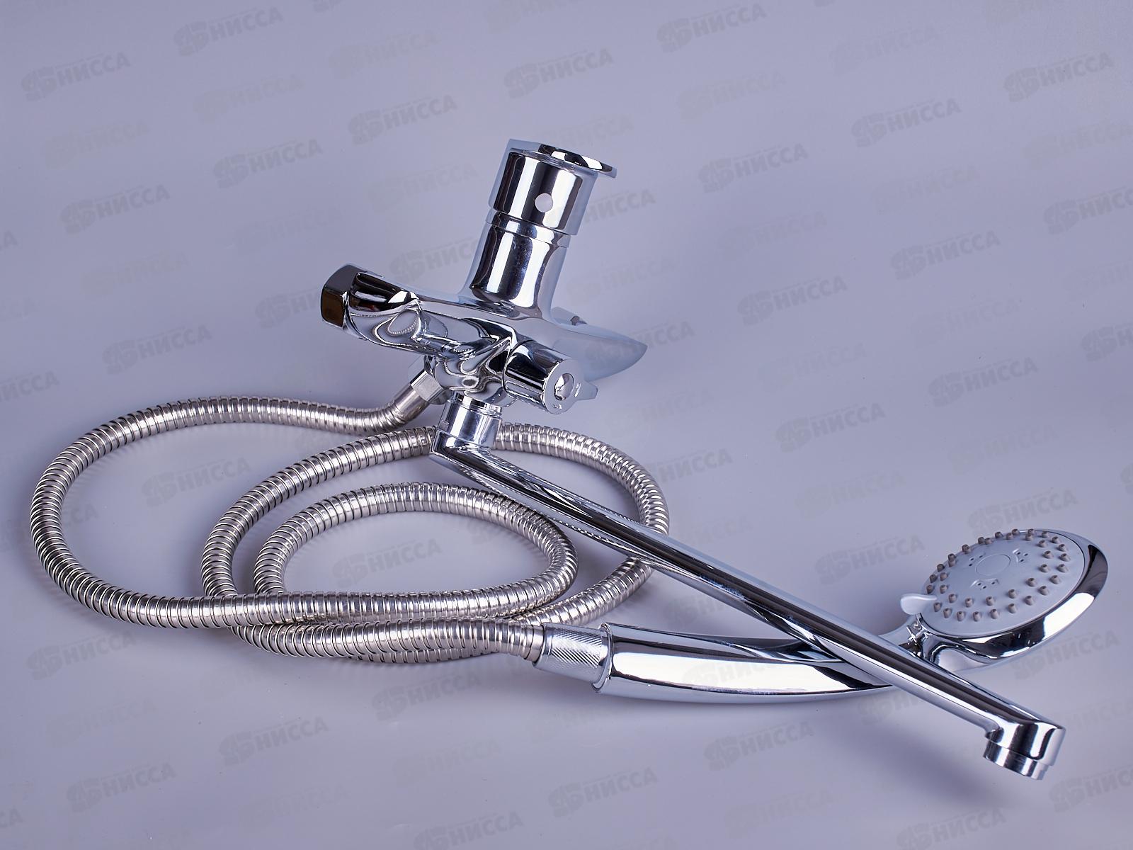 Смеситель для ванны РОТАТО Р22220N шаровый D40 встроенный дивертор №12