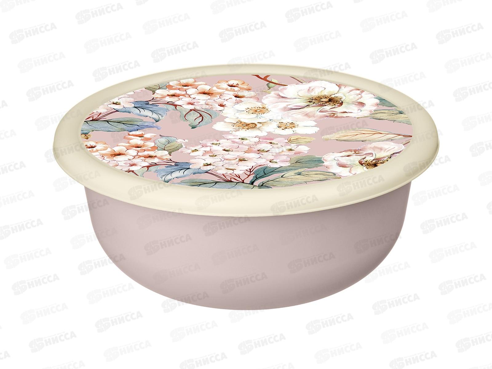 Миска 1,2л Modena с крышкой бежевый 221160127/06 *18