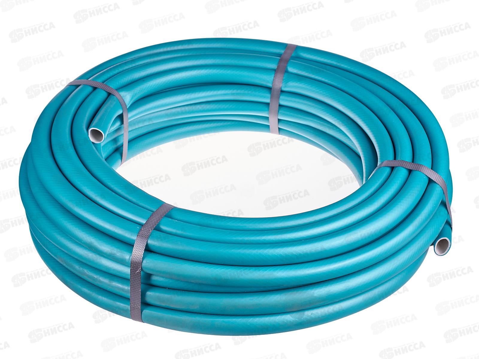 Шланг поливочный резиновый NERO 3/4&quot 25м внутренний слой непрозрачный, наружный слой прозрачный