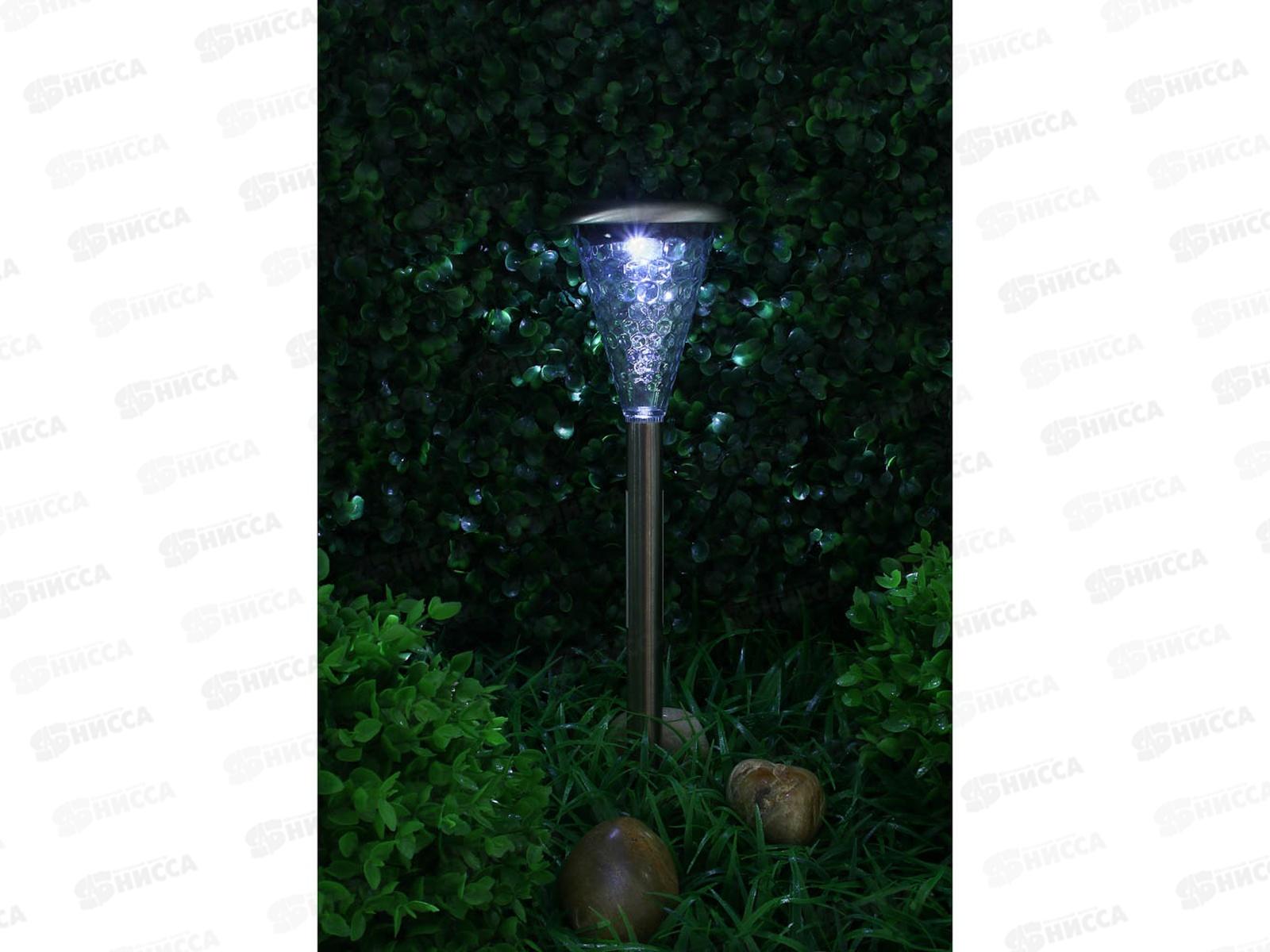 Фонарь садовый солнечная батарея 8*37см 475-296 г