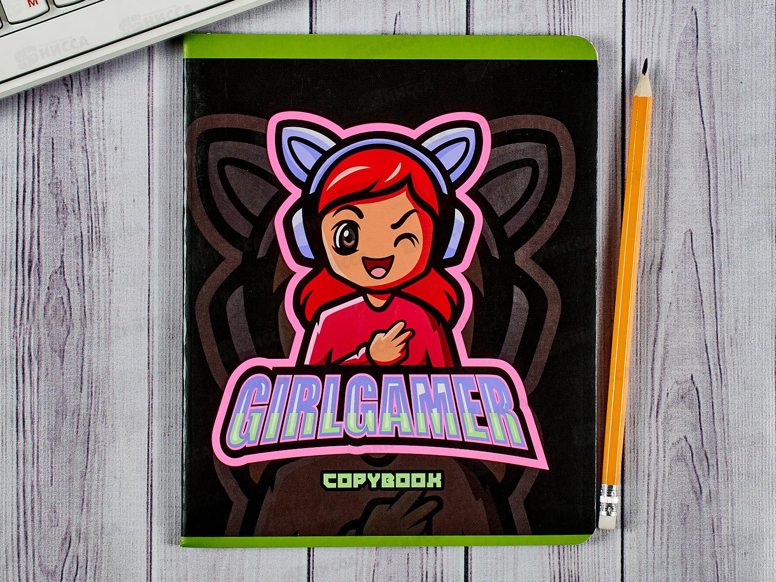 Тетрадь 48л кл. ЭКСМ Gamer, в уп., 5 видов ТК487827 *10/100