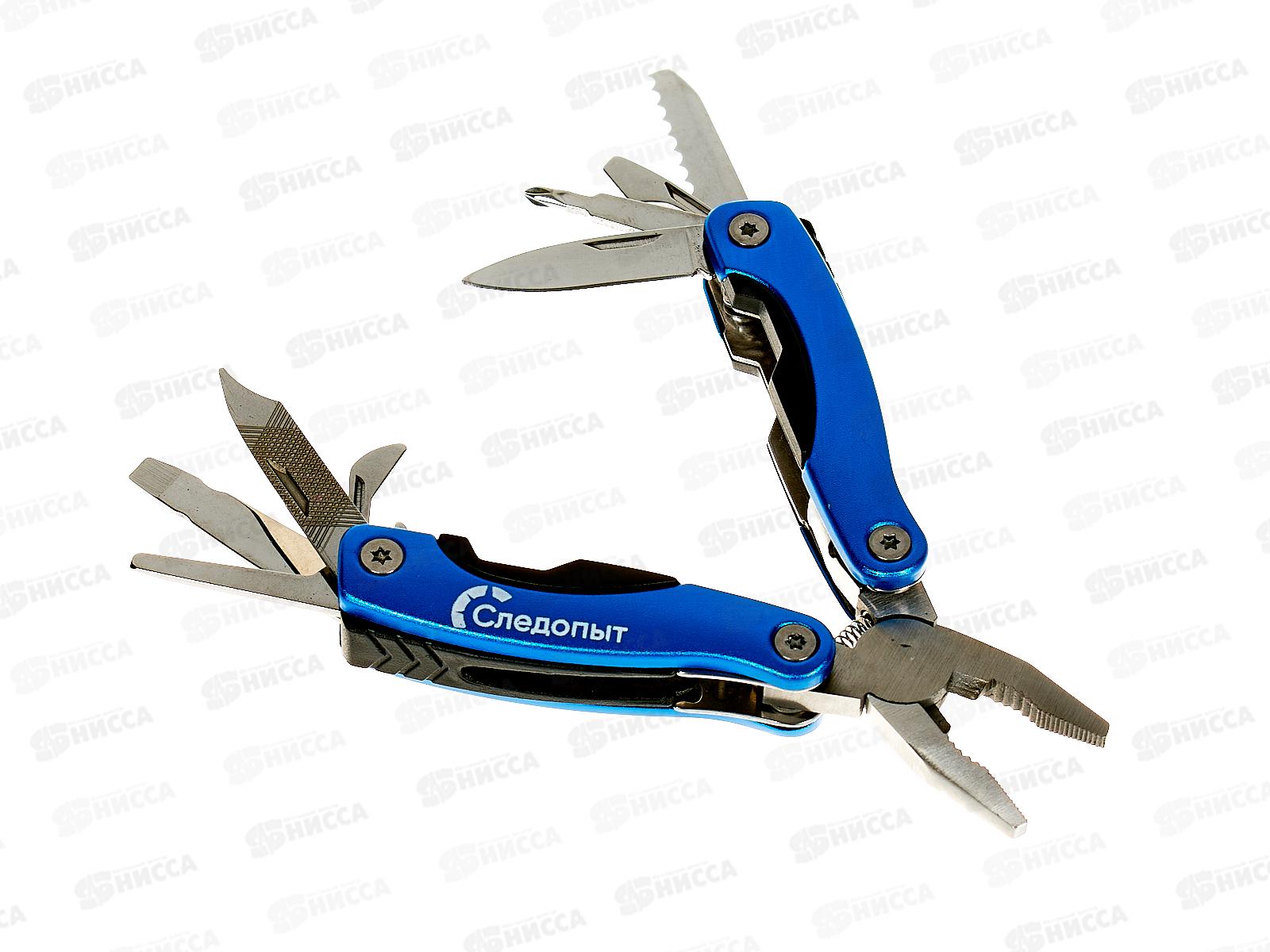 Мультитул (плоскогубцы) Следопыт, мал. 9пр. в чехле, в коробке, MT-06