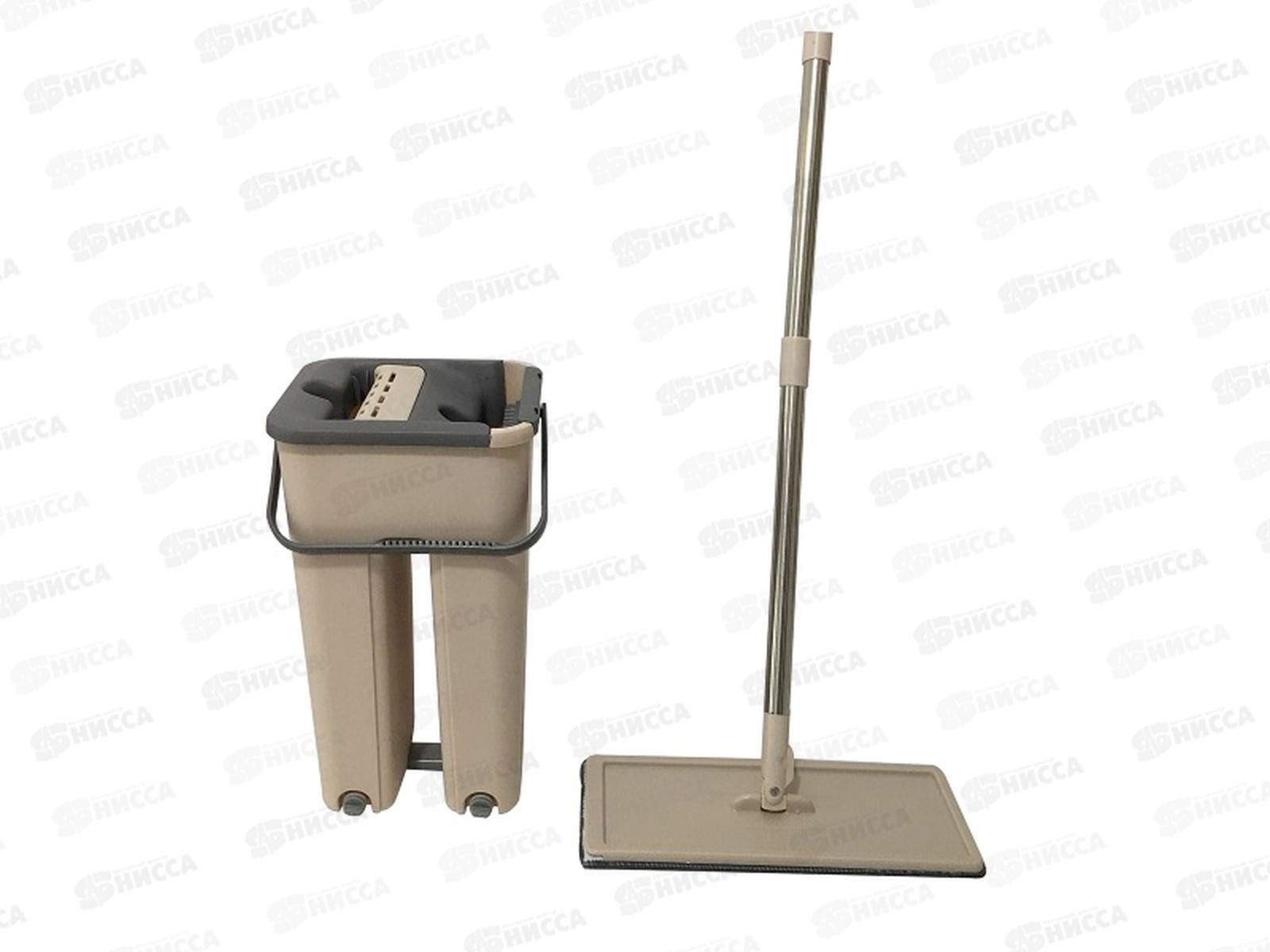 Набор для влажной уборки HP-MB01с ведром, механизмом отжатия 2насадки