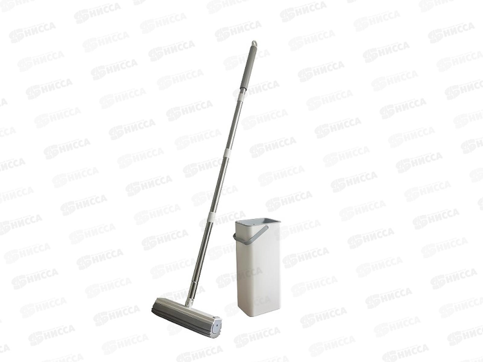 Набор для влажной уборки HP-MB03 с ведром, механизмом отжатия,насадкой