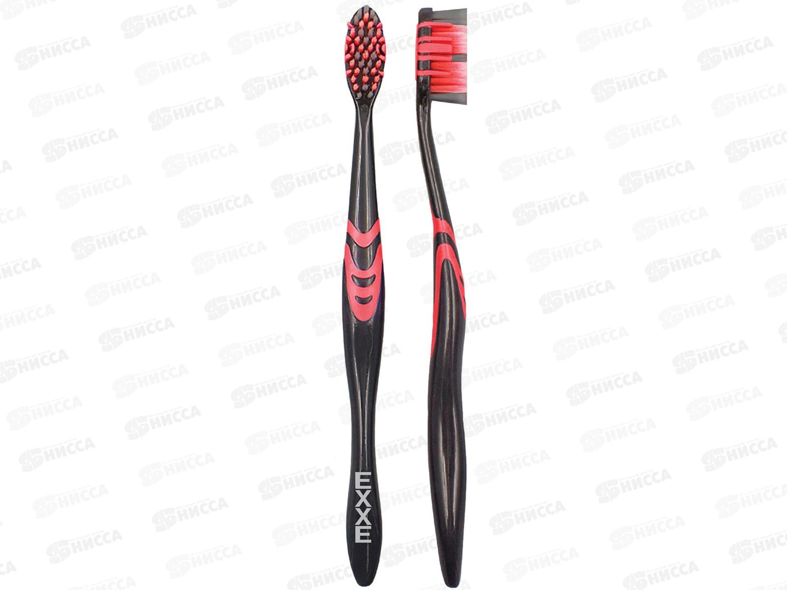 EXXE зубная щетка LUXURY Угольная мягкая *48 С0007309