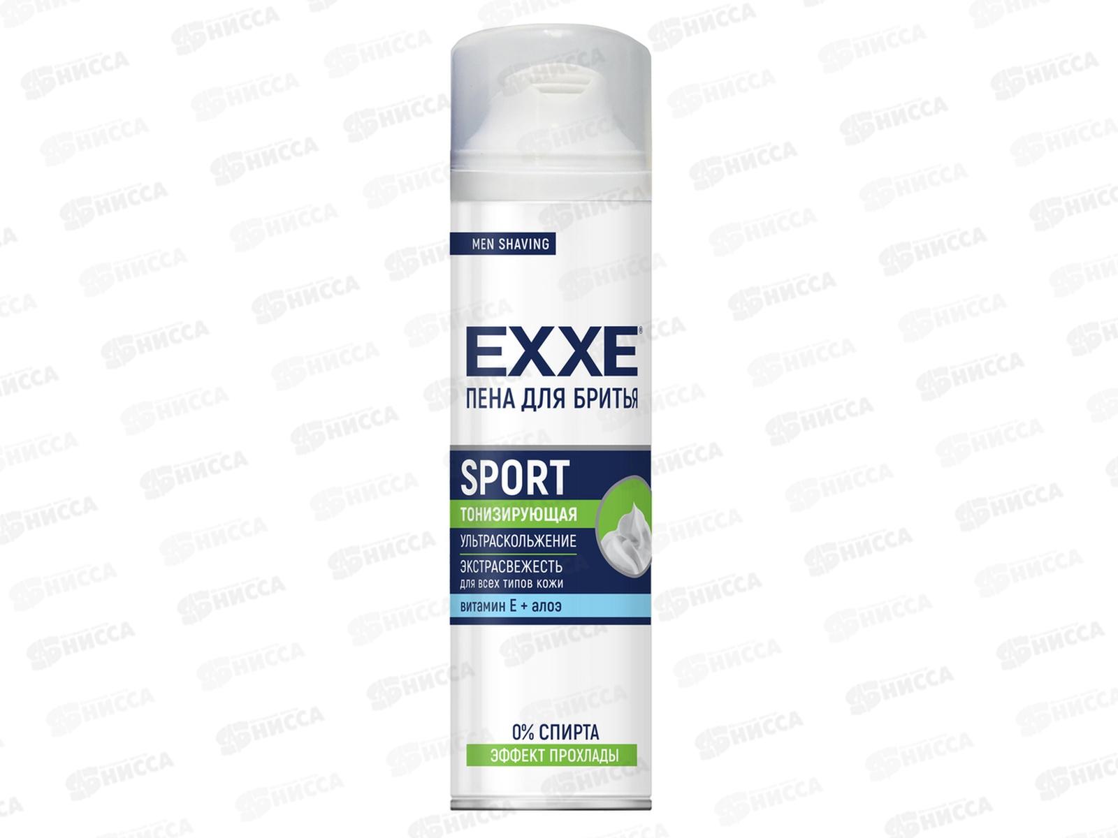 EXXE Пена для бритья SPORT ENERGY 200мл *12 С0007508