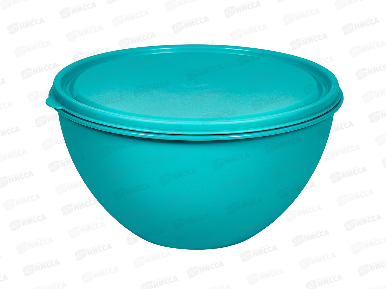 Миска 4л с цветной крышкой тиффани Ангора *12