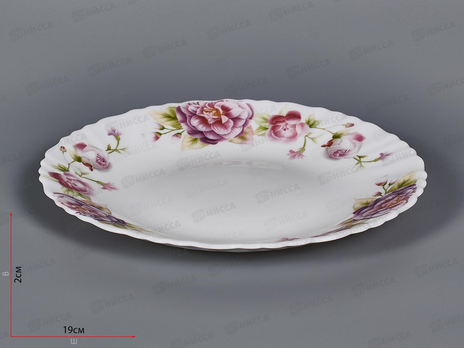 Тарелка 19см десертная Английская роза OLHP-75/H202092