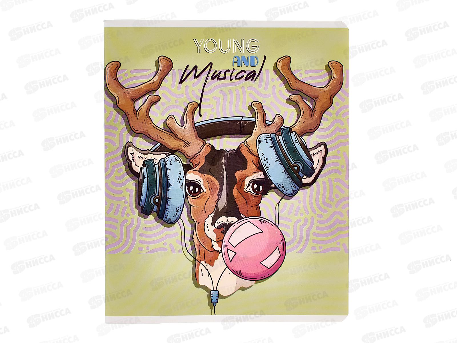 Тетрадь 48листов клетка. АКАД Жуем EAC-11953/5 *20/60