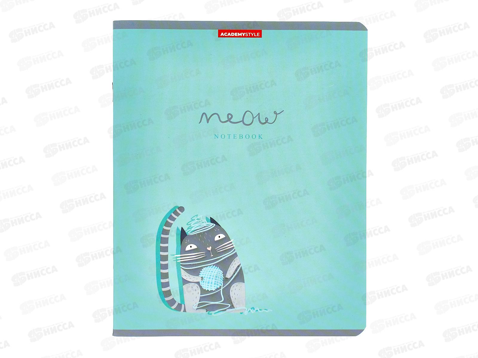 Тетрадь 48л кл. АКАД Милый котэ,цв.оборот, EAC-13091/5 *20/60