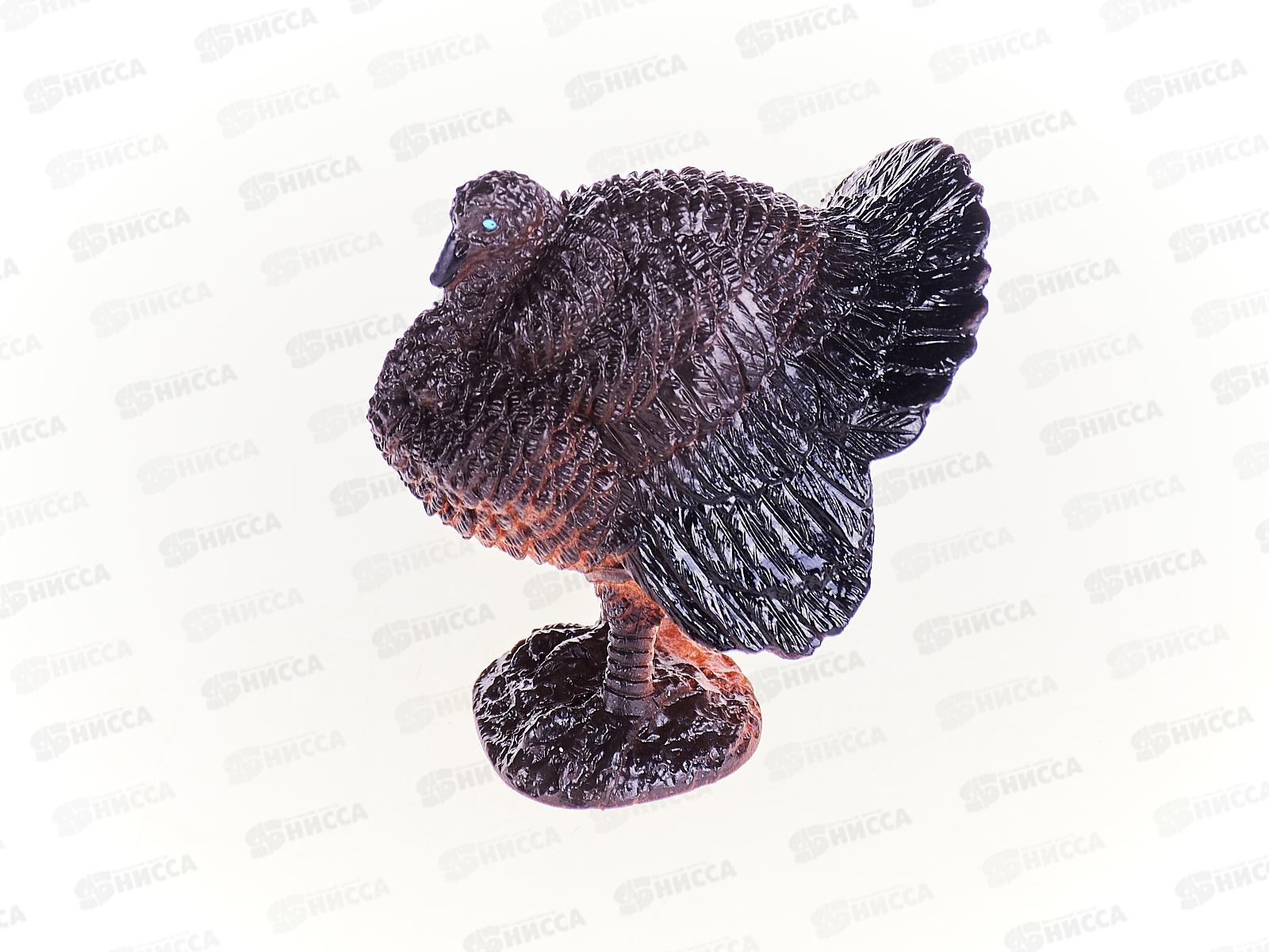 Домашняя птица Индюк 10см резиновые звери Н9710(Н-N)R