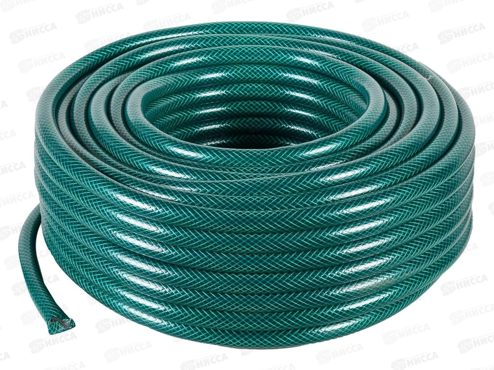 Шланг поливочный ПВХ армированный 3/4&quot 25м &quotМетеор&quot непрозр., Люкс