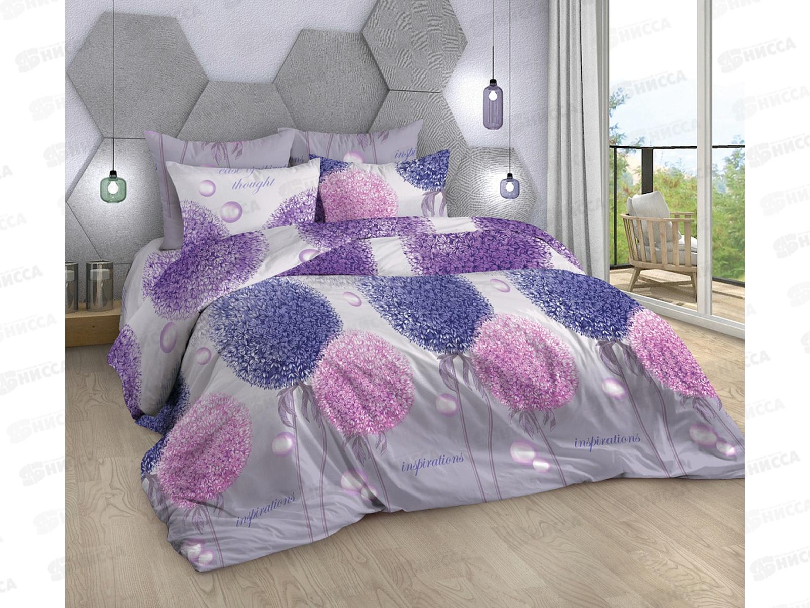 Комплект постельного белья 1.5спальный 215*150 бязь наб,пл125 Николь