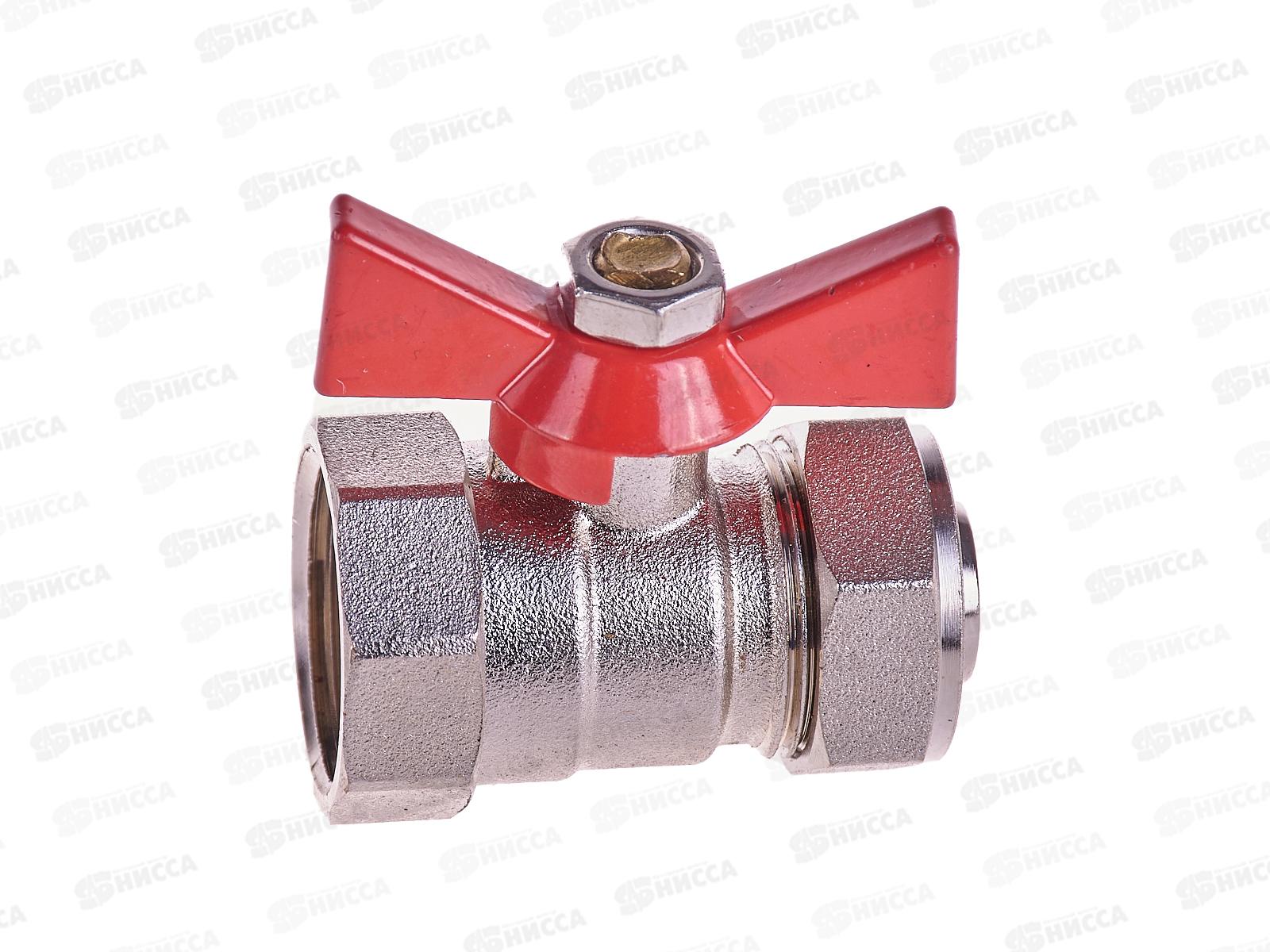 Кран шаровой для м/п труб цанга-гайка 20х3/4, 36228 PROFLINE