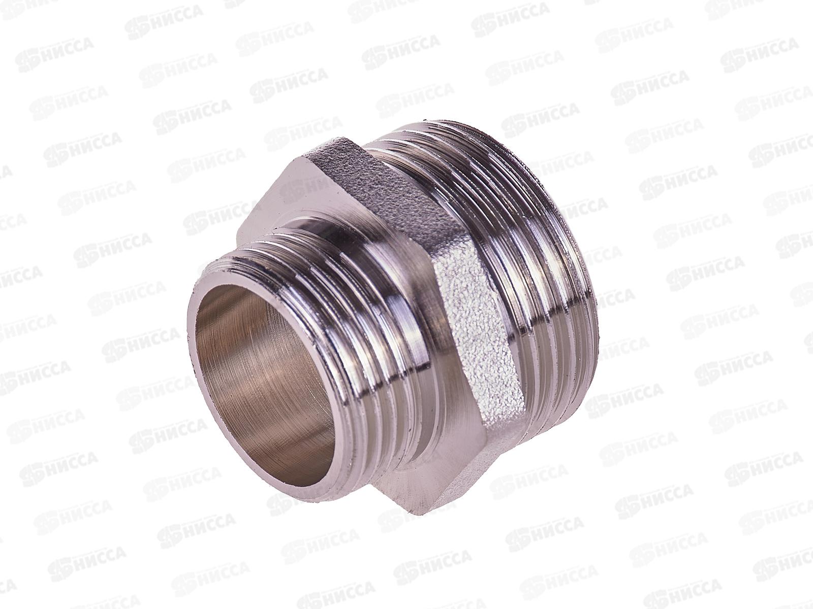 Ниппель переходной 1х3/4 НН (никель), 36371 PROFLINE