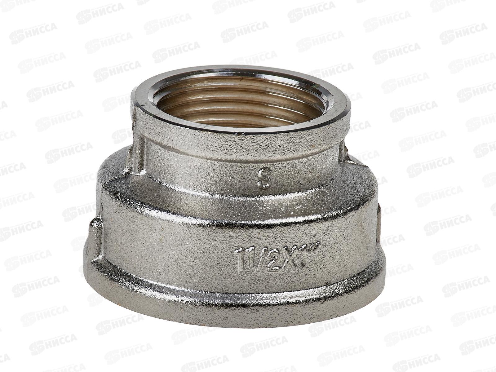 Редукционная муфта 1 1/2 вр х 1 вр (никель), 36397 PROFLINE