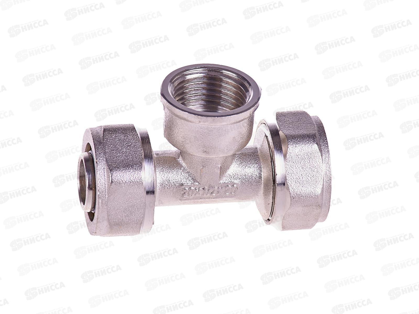 Тройник 20х1/2х20 цанга-гайка, 36271 PROFLINE