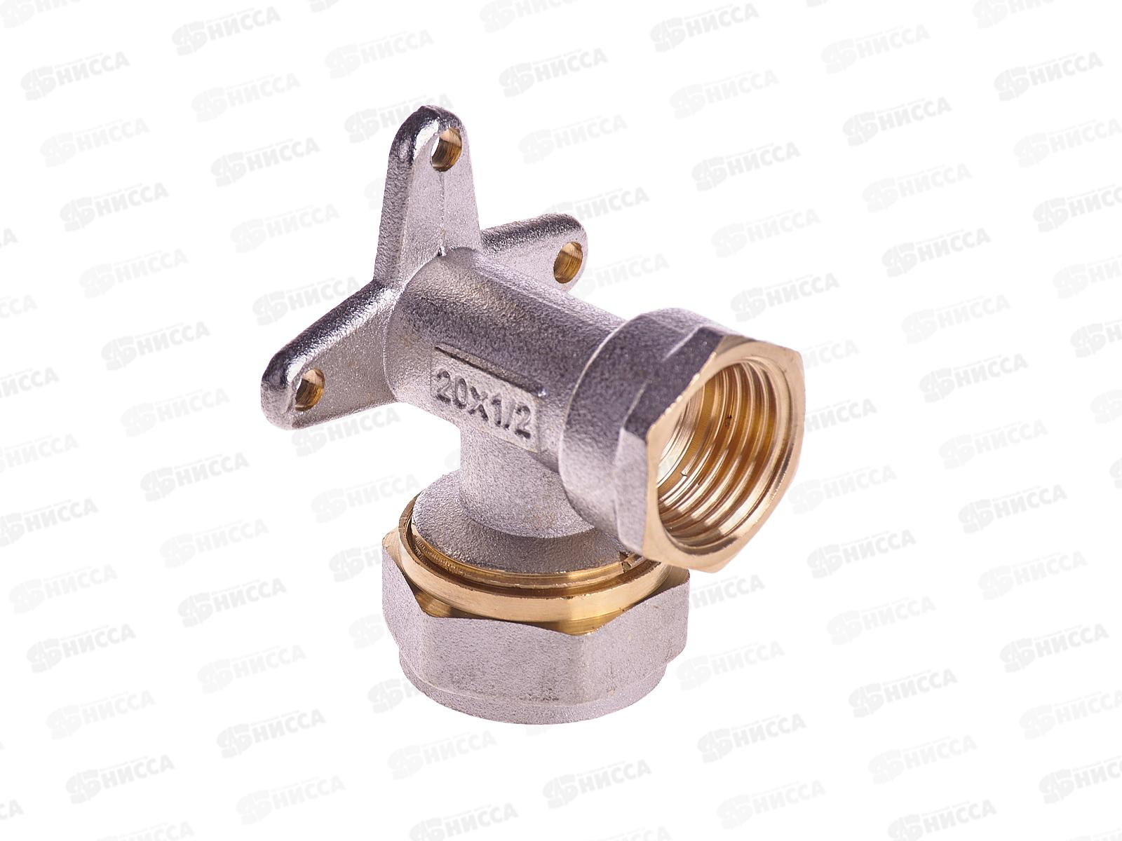 Угол 20*1/2 цанга-гайка с креплением, 36307 PROFLINE