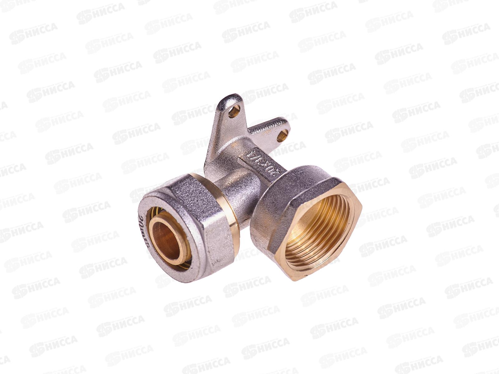 Угол 20*3/4 цанга-гайка с креплением, 36311 PROFLINE