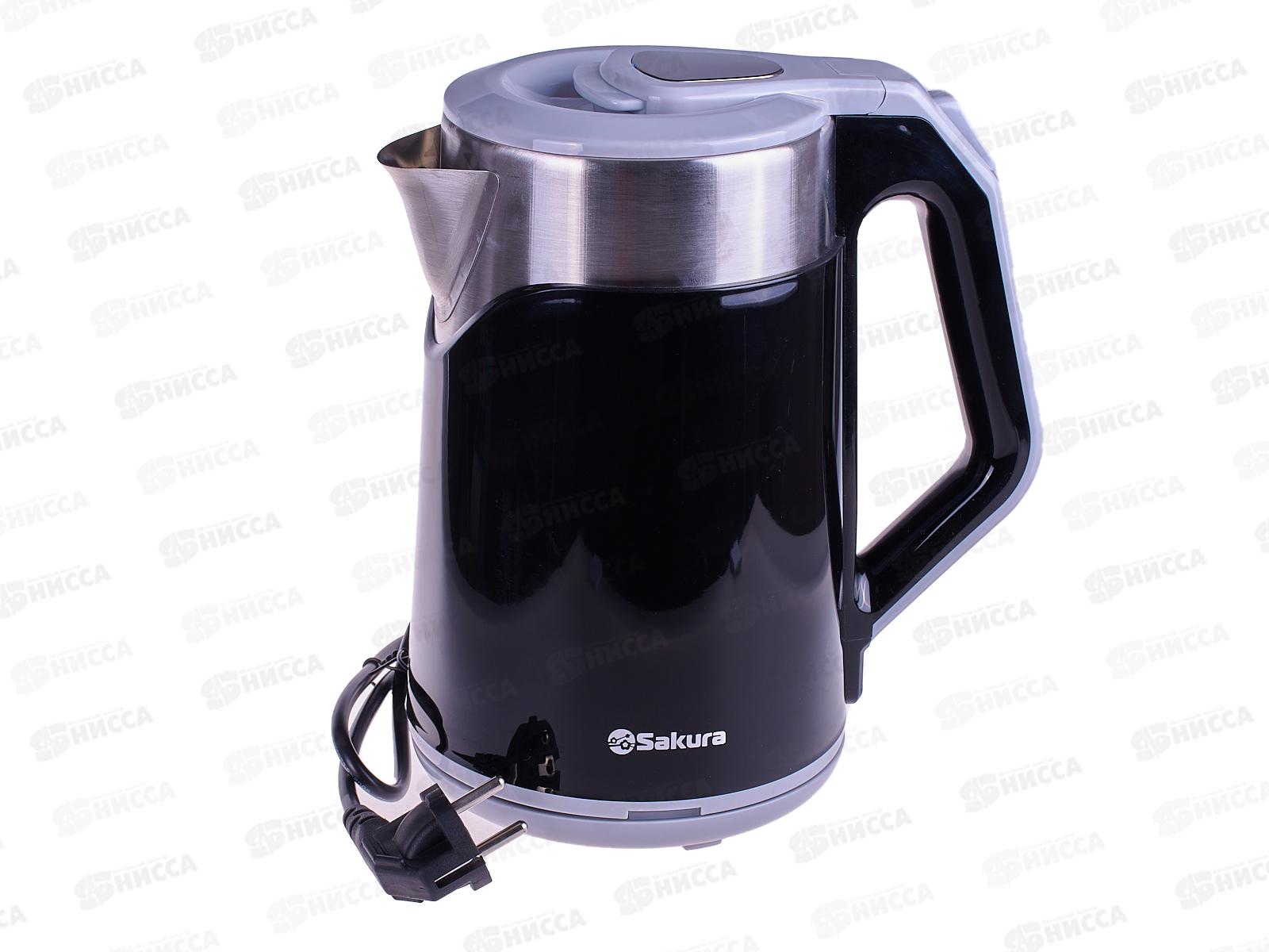 Чайник электрический SA-2172BK 1,8л черный