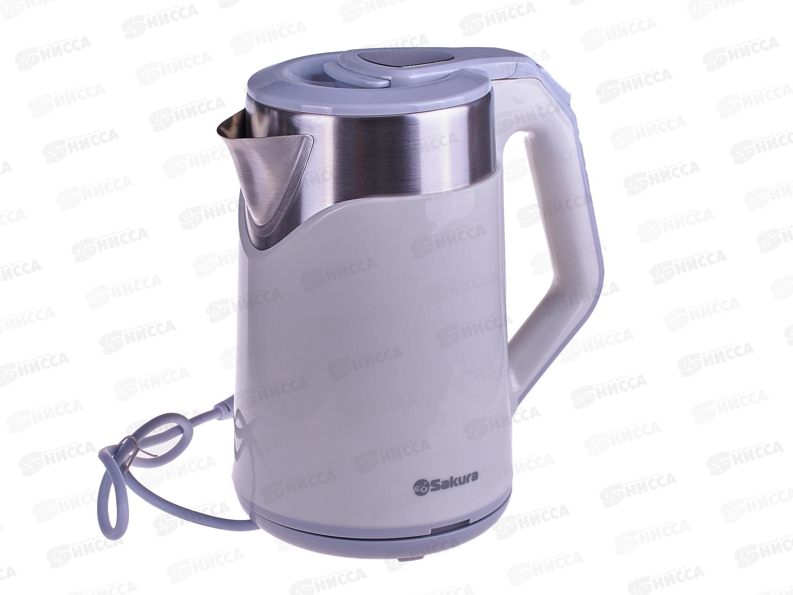 Чайник электрический SA-2172W 1,8л белый