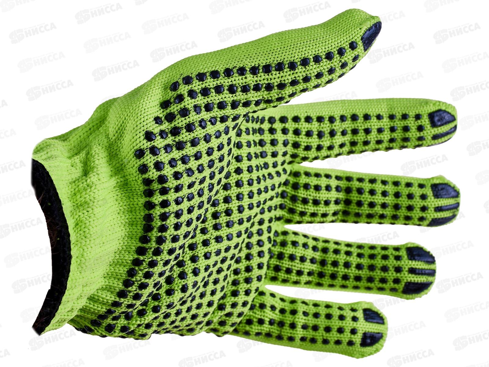 Перчатки хлопчатобумажные с пвх покрытием №10 TF-D219 *600