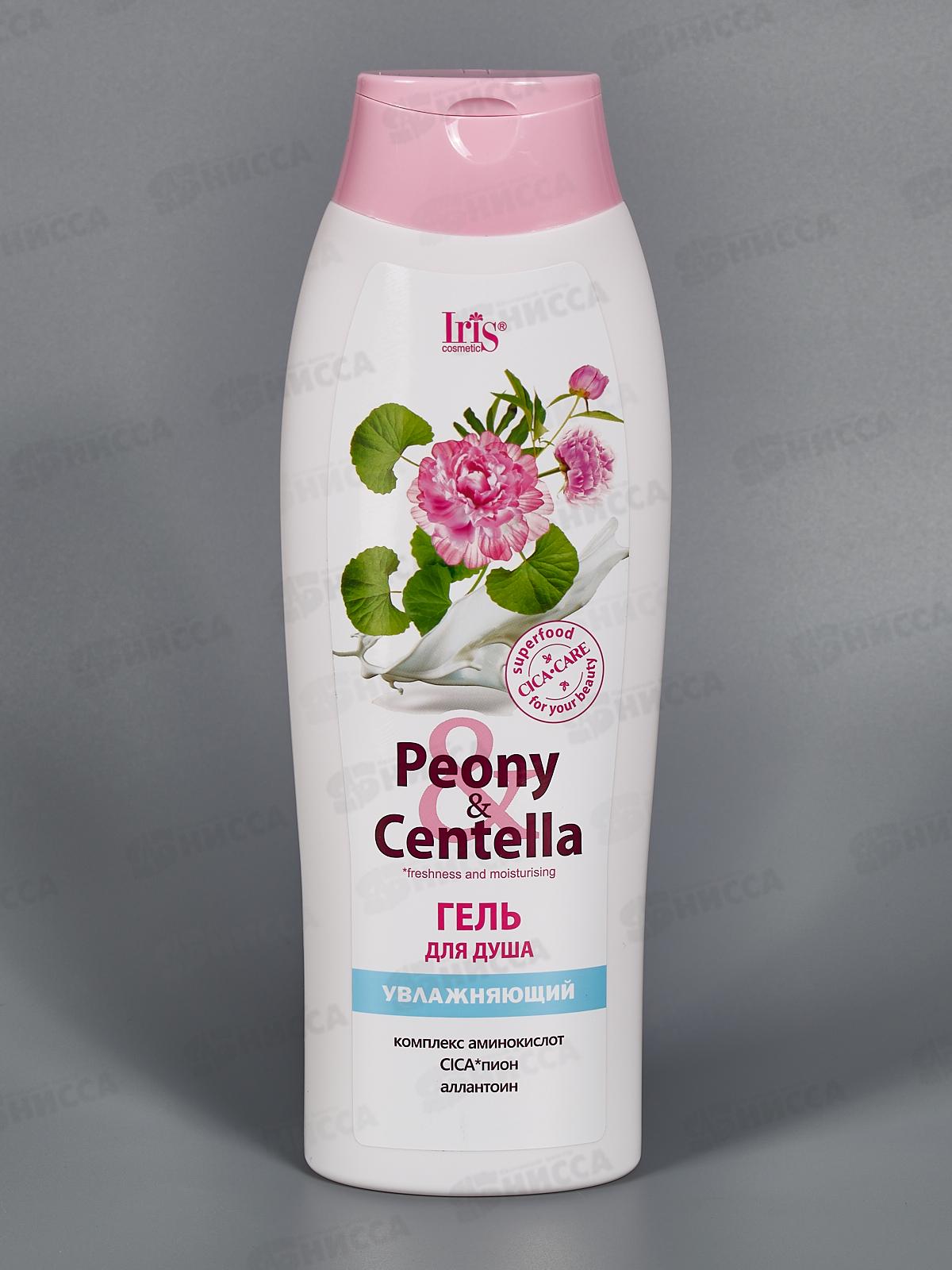 IRIS Peony Centella Гель для душа Увлажняющий 400мл *12