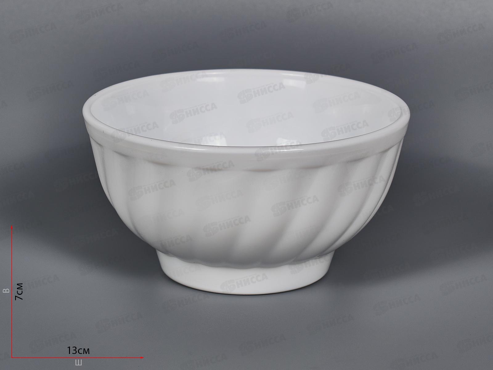 Пиала глубокая круглая d-13,8см 570мл белье 100б-пв5 *6/72