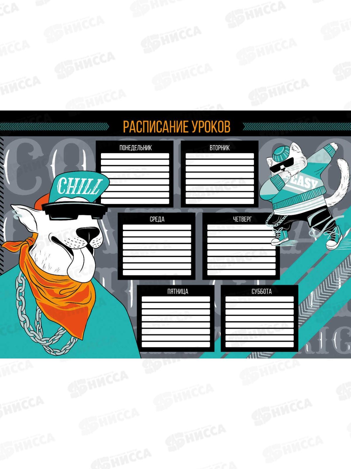 Расписание уроков А4 ФЕН Хип-хоп пати ,63552 *100