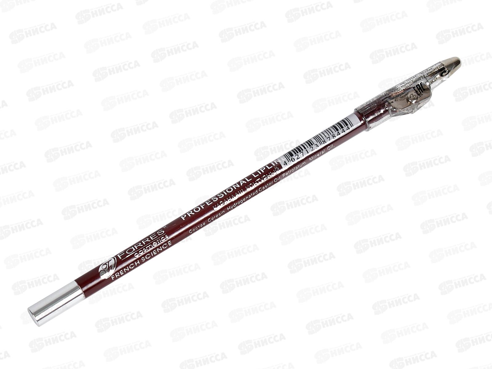 Farres карандаш для губ с точилкой W207-010 auburn *12