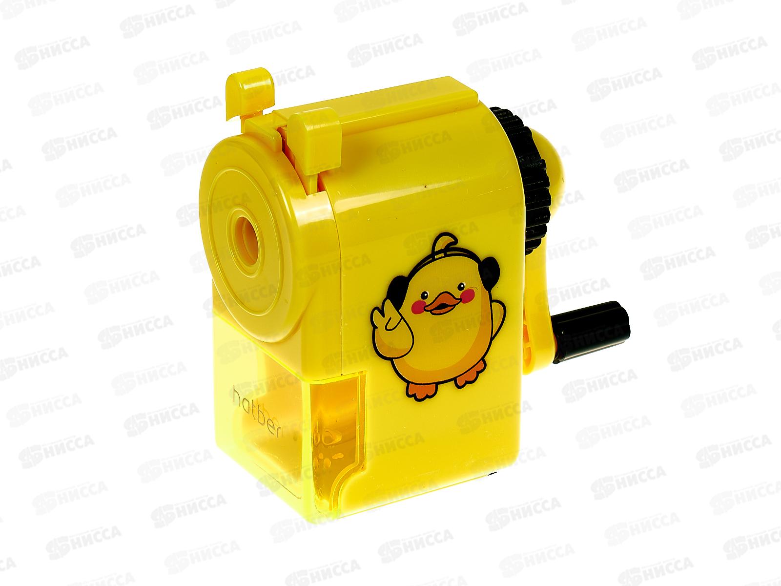 Точилка механическая Hatber Мы-утята,079796*12