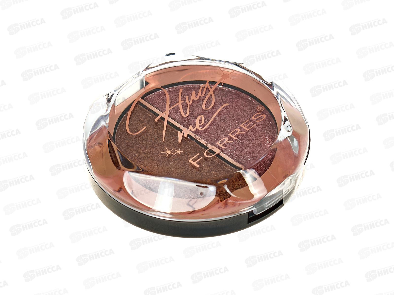 Farres тени для век 1838-01 2 цвета коричневый/пальная роза *12