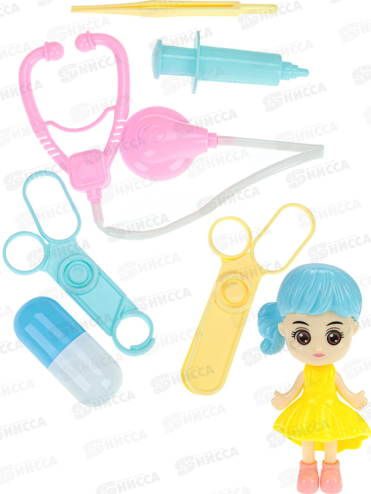 Набор &quotЮный доктор&quot (6 дет., мини куколка) Y12558003 в пакете