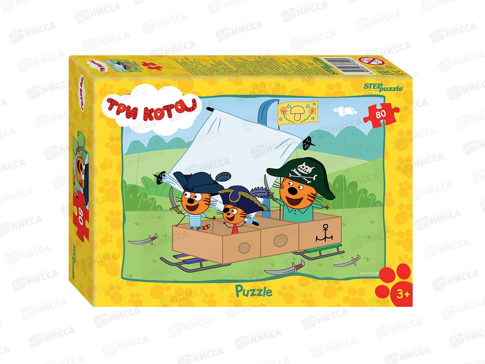 ПАЗЛ 80 элементов 77190 Мультгерои - 1 *16