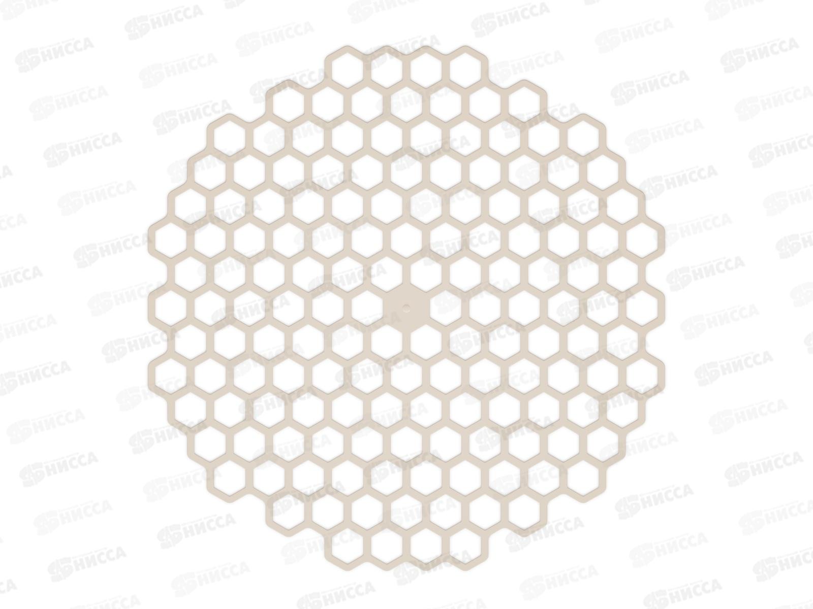 Решетка мойки &quotСоты&quot бежевый М8397 *50