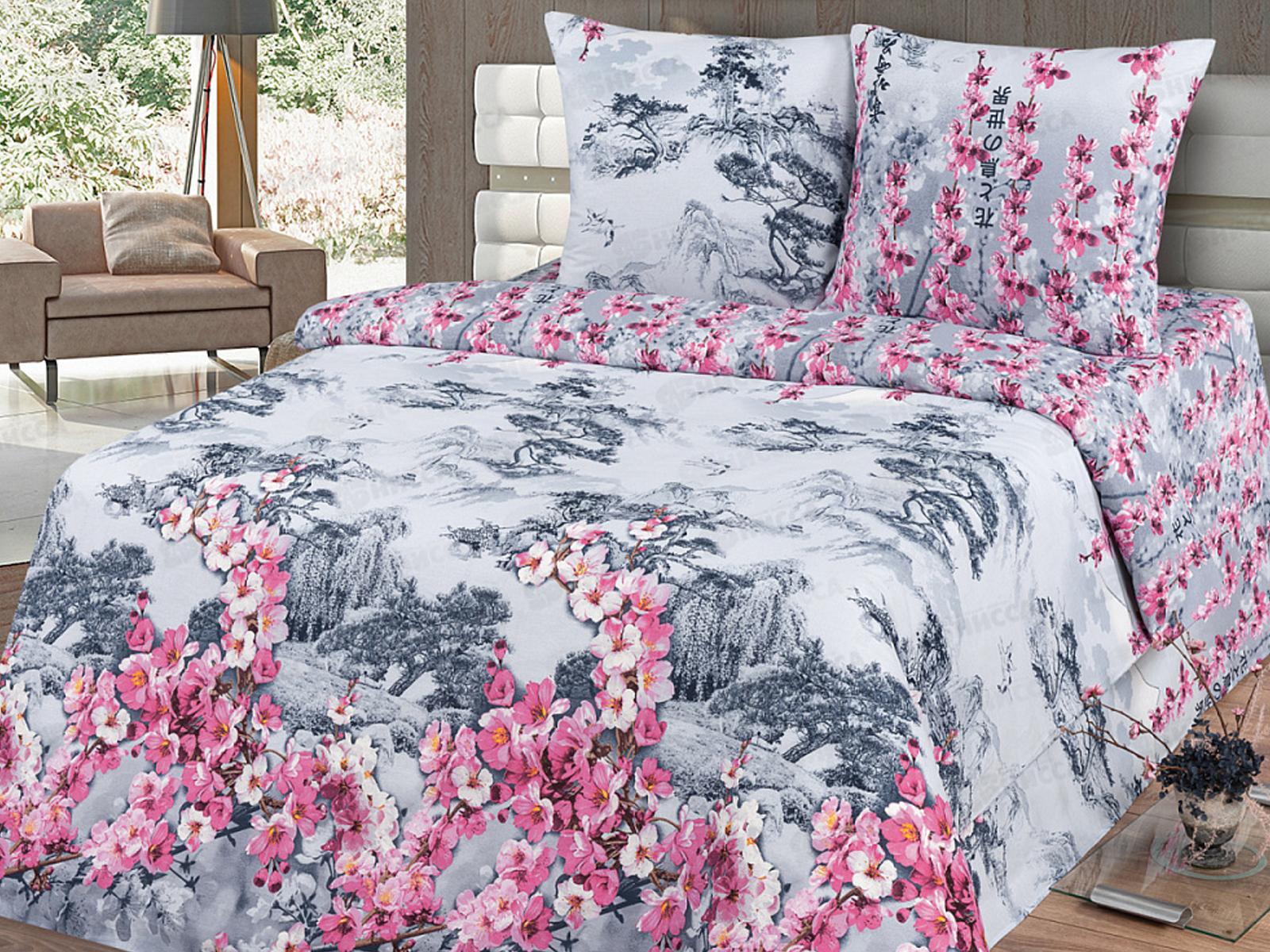 Комплект постельного белья 1.5спальный 215*150 бязь наб,пл125 Император