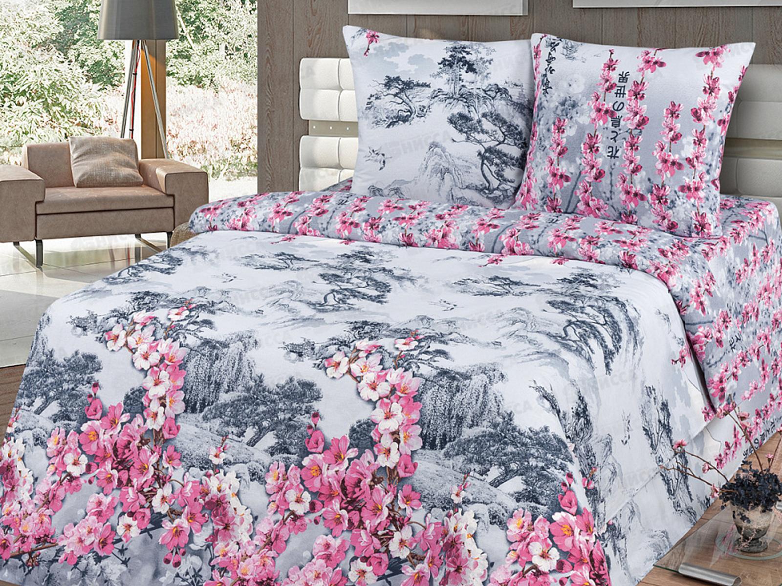 Комплект постельного белья 2сп 215*175 бязь наб,пл125 Император