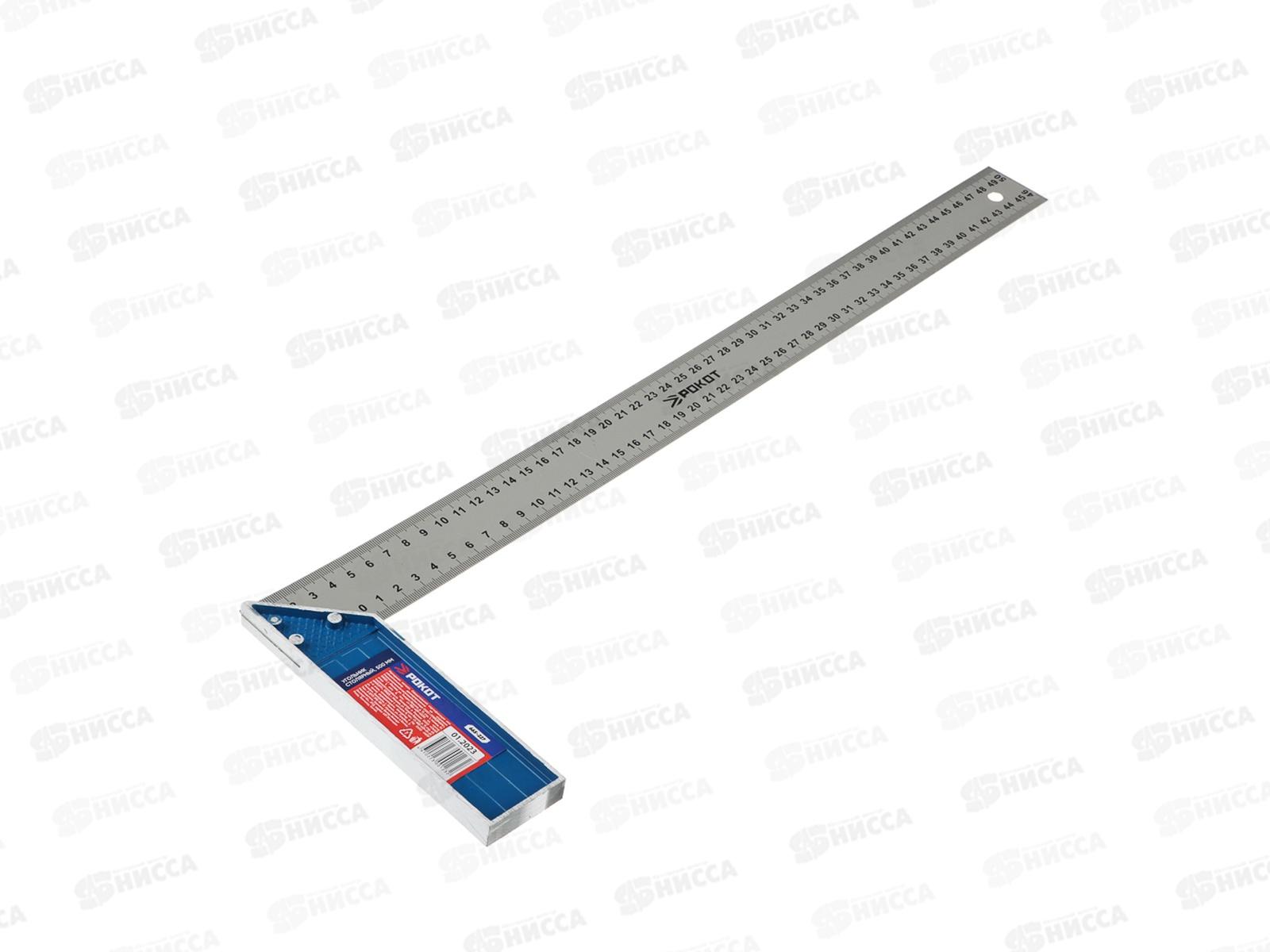 Угольник столярн 500мм РОКОТ 665-227 г