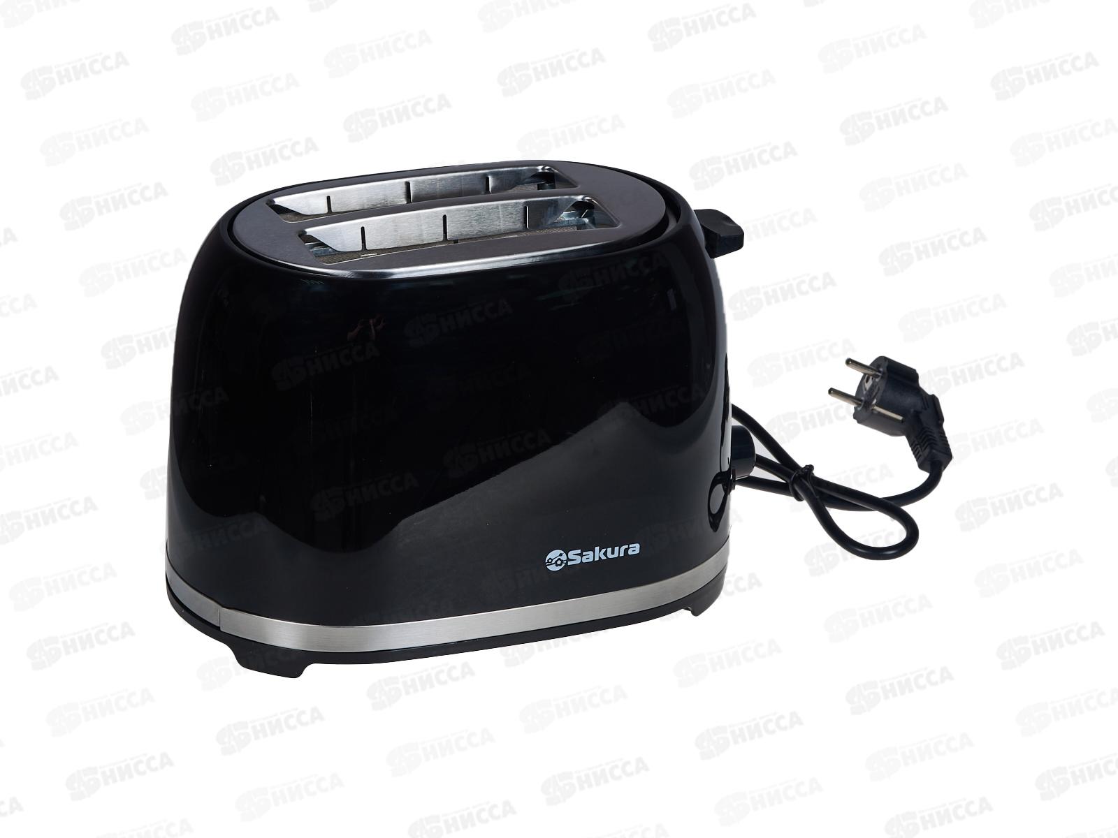 Тостер SA-7610BK 850Вт черный