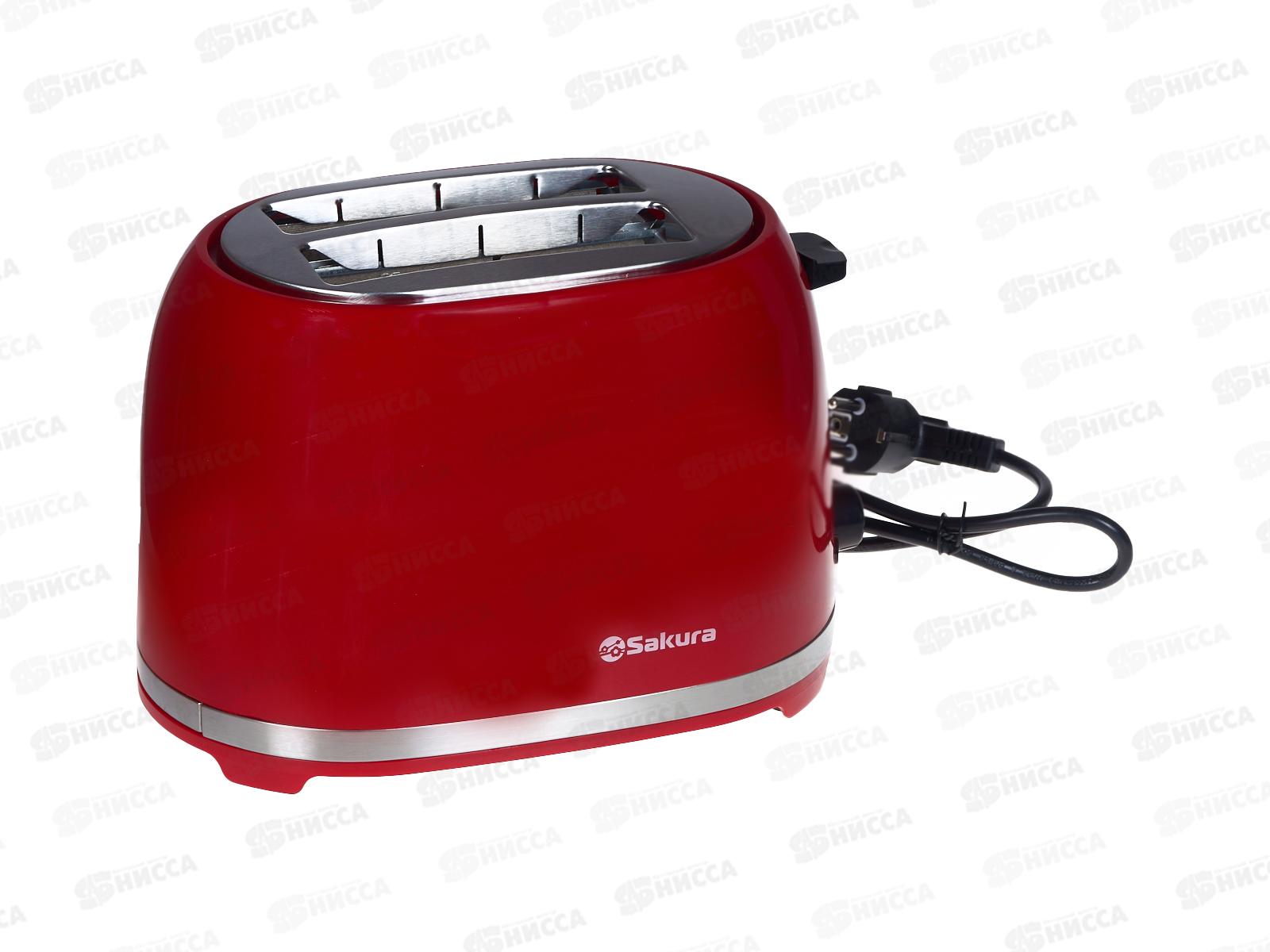 Тостер SA-7610R 850Вт красный