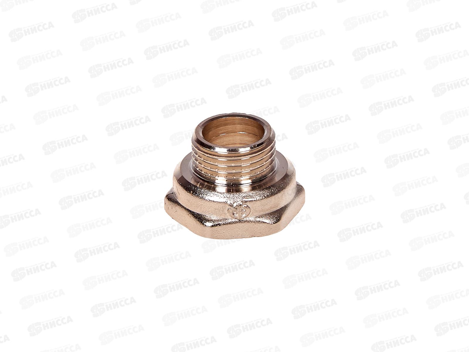 Переходник 1/2"*3/4" гайка/штуцер, Aqualink, 02550 *10/200