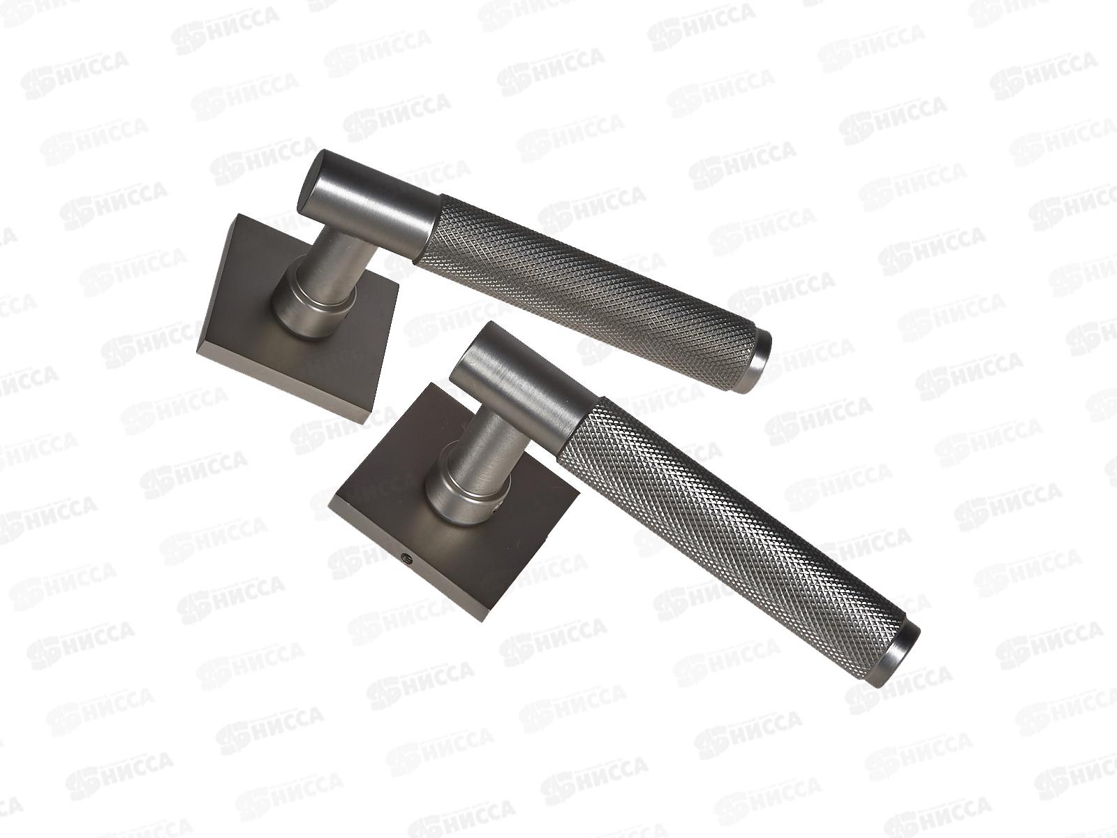 Комплект ручек для металл дверей Булат РФ 02,08 ФЕРОНА мат никель *20