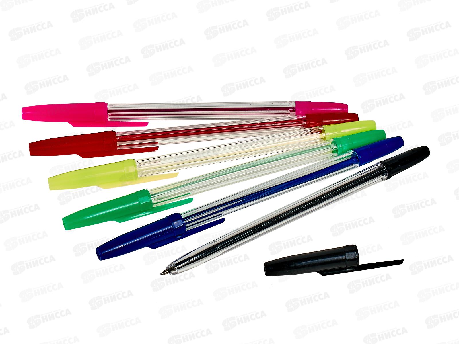 Ручки шар. ПП  6цв, LIONS, НР-4735 *24/480